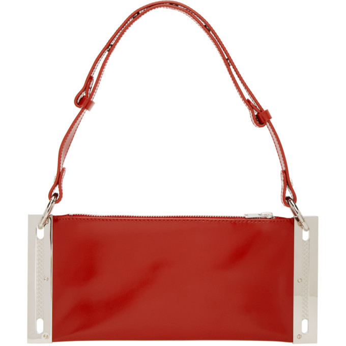 MISBHV Red Mini Trinity Shoulder Bag MISBHV