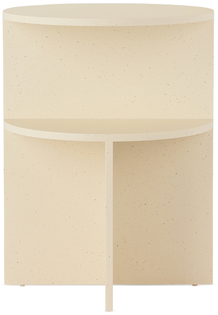Muuto Beige Halves Side Table Muuto