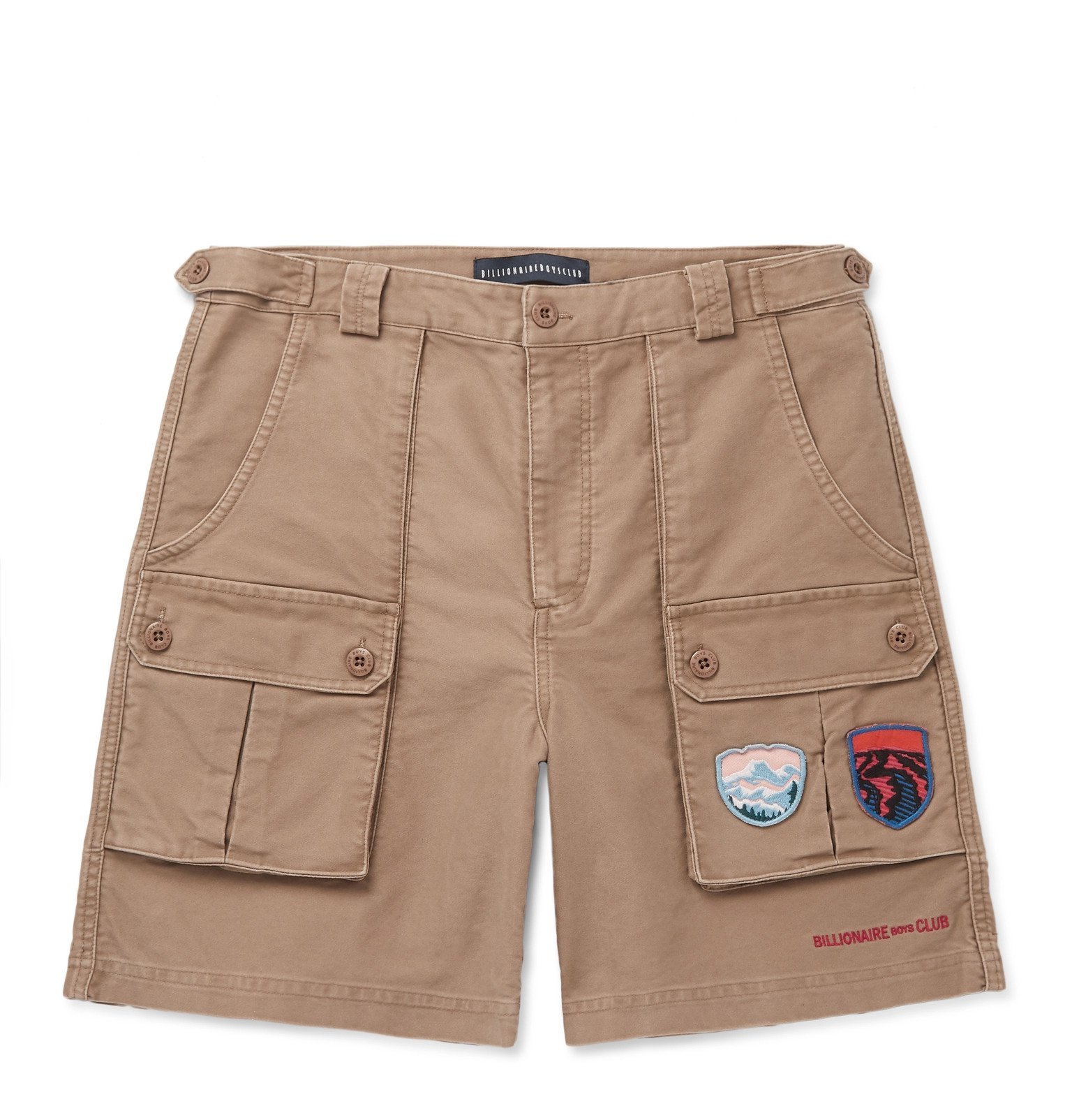 cotton twill cargo shorts