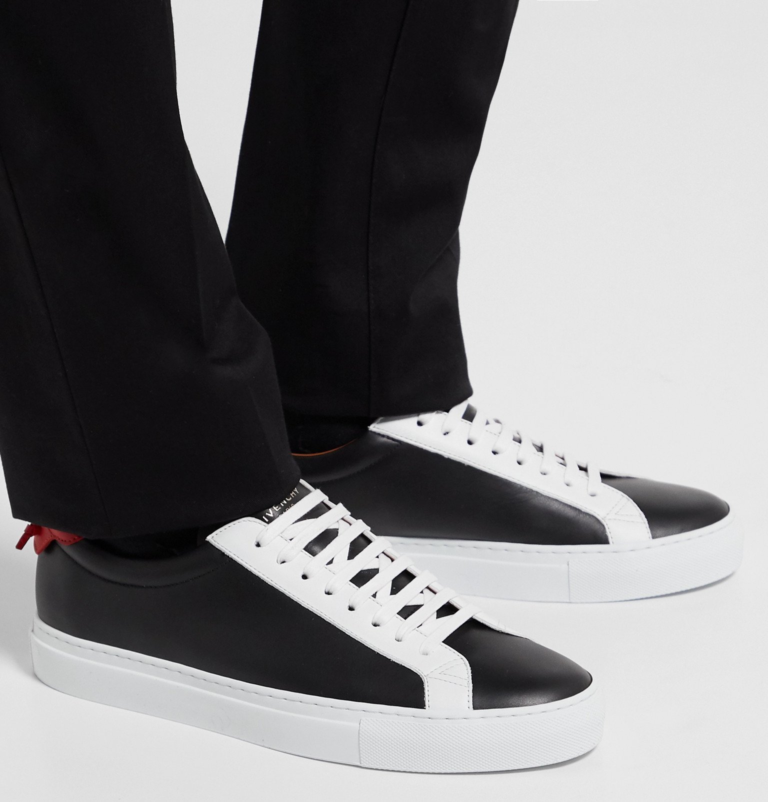 Givenchy - Urban Street Colour-Block Leather Sneakers - Black Givenchy