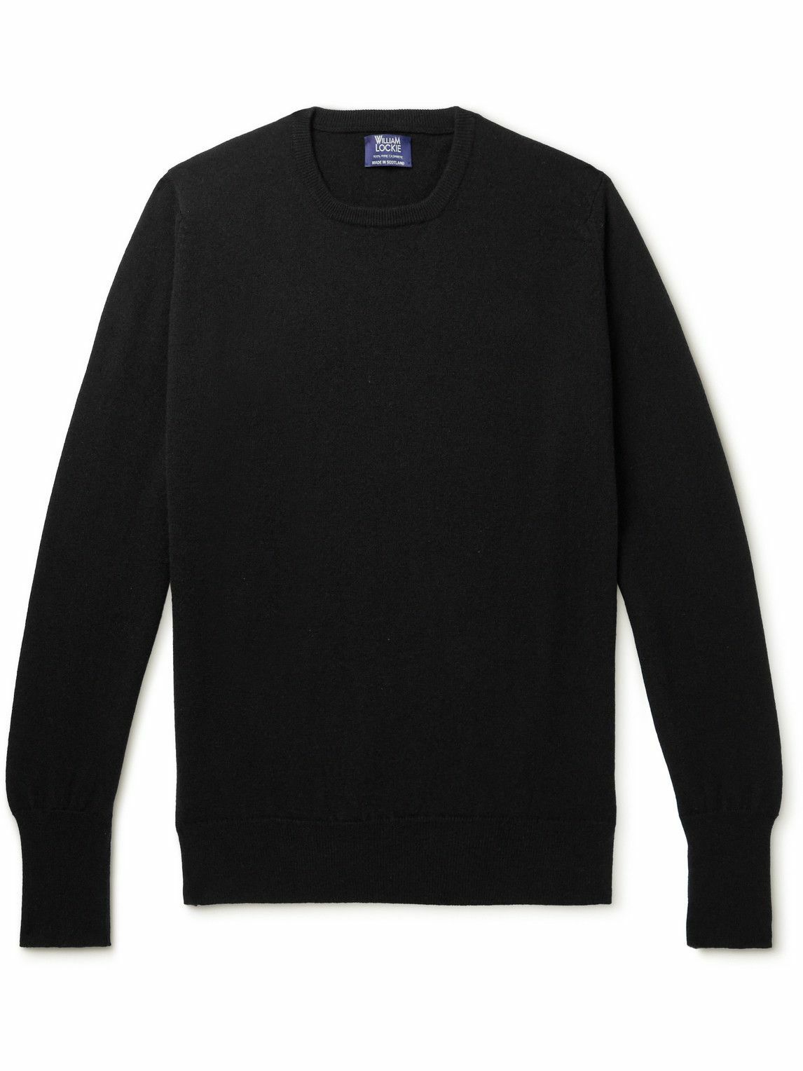 Photo: William Lockie - Oxton Cashmere Sweater - Black