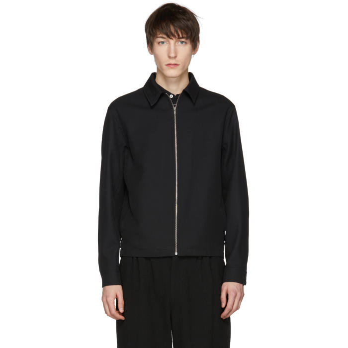 lemaire wool blouson