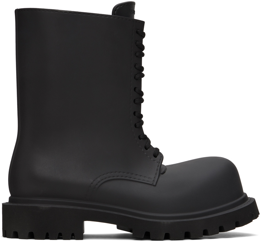 Balenciaga Black Steroid Boots Balenciaga