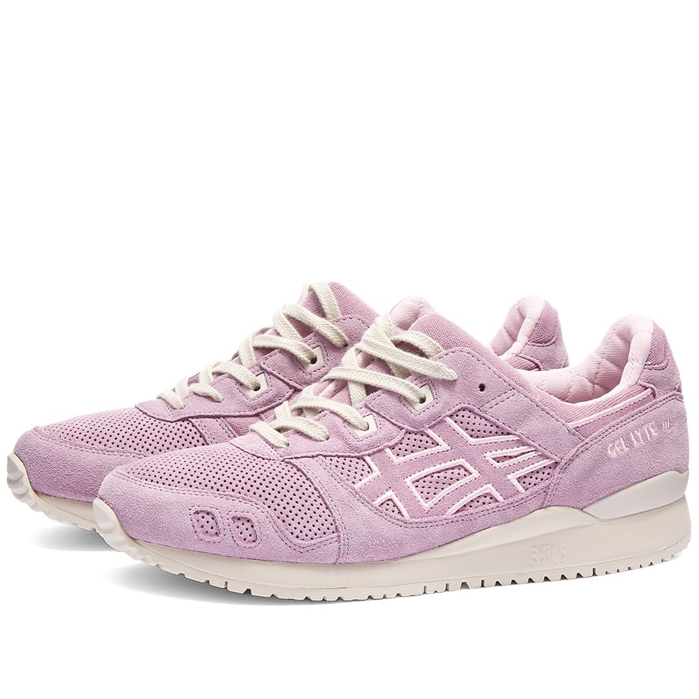 Asics Men's GelLyte III OG Sneakers in Rosequartz/Smoke Grey ASICS
