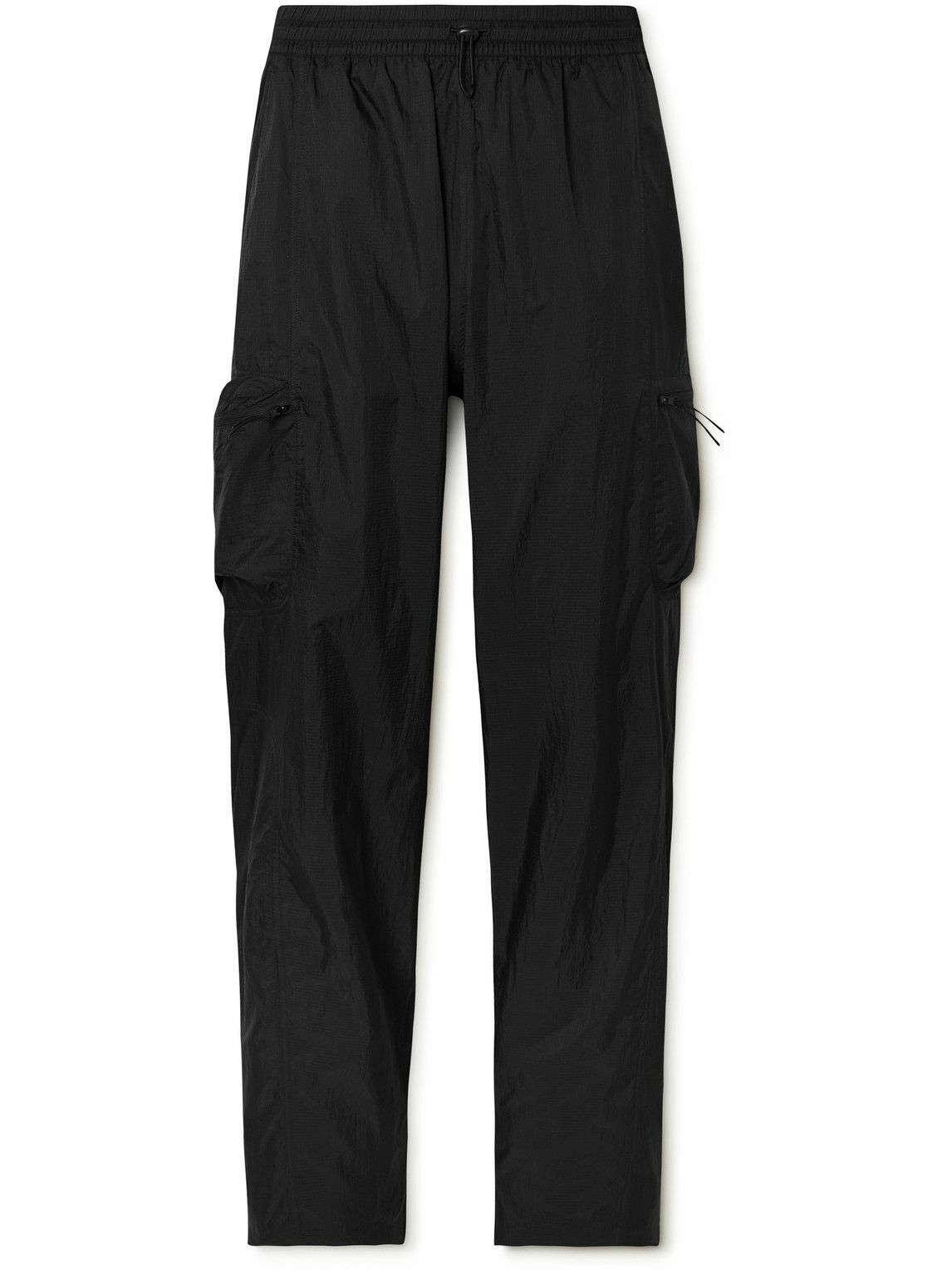 Outdoor Voices - Windbreaker Ripstop Drawstring Trousers - Black
