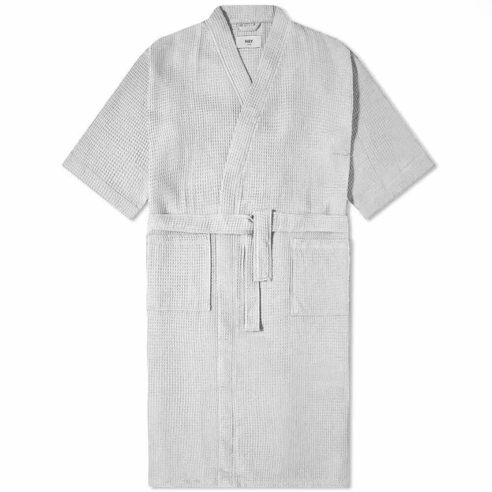 HAY Crinkle Robe in Cool Grey HAY