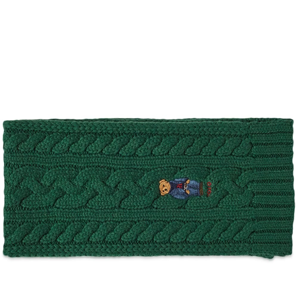 Photo: Polo Ralph Lauren Bear Cable Knit Scarf