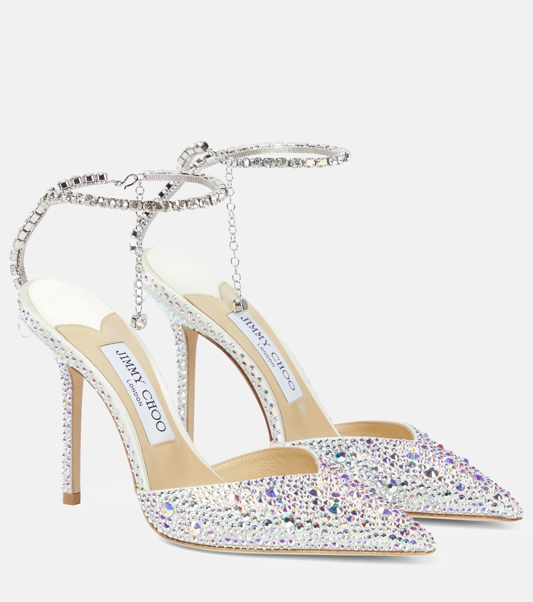 Jimmy Choo Saeda 100 embellished pumps Jimmy Choo