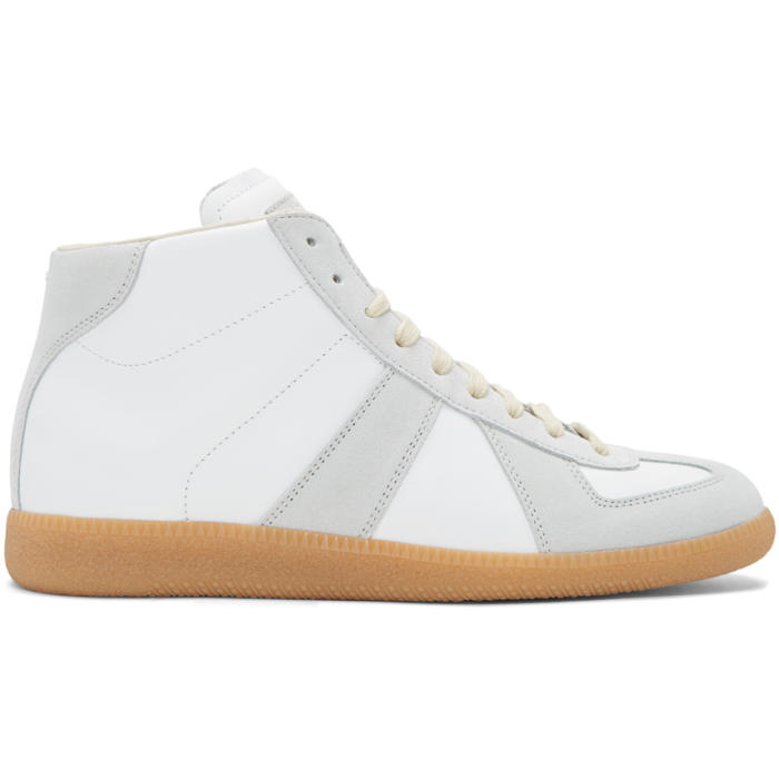 maison margiela mid top sneaker