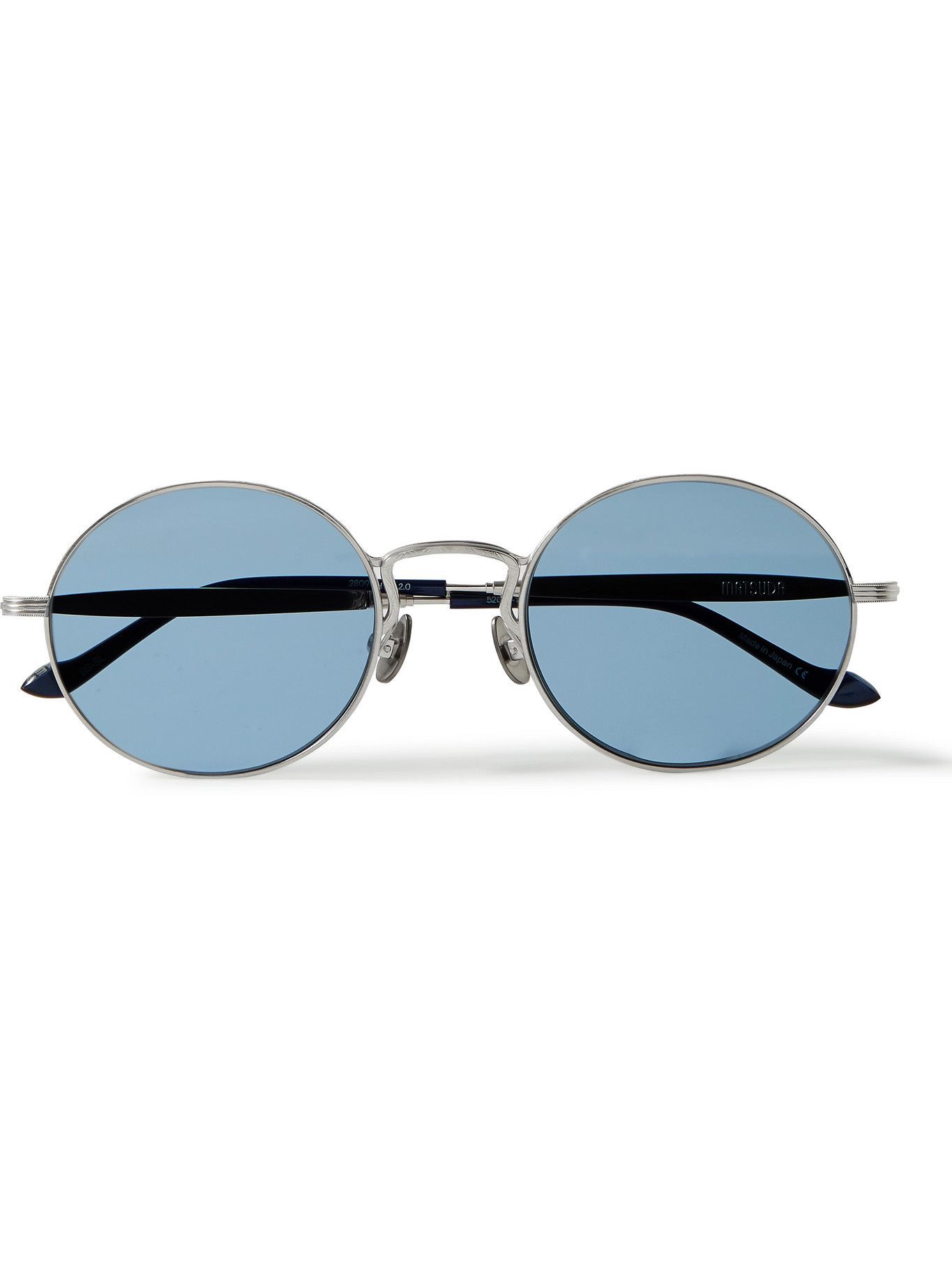 MATSUDA - Round-Frame Titanium Sunglasses with Side Shield Matsuda