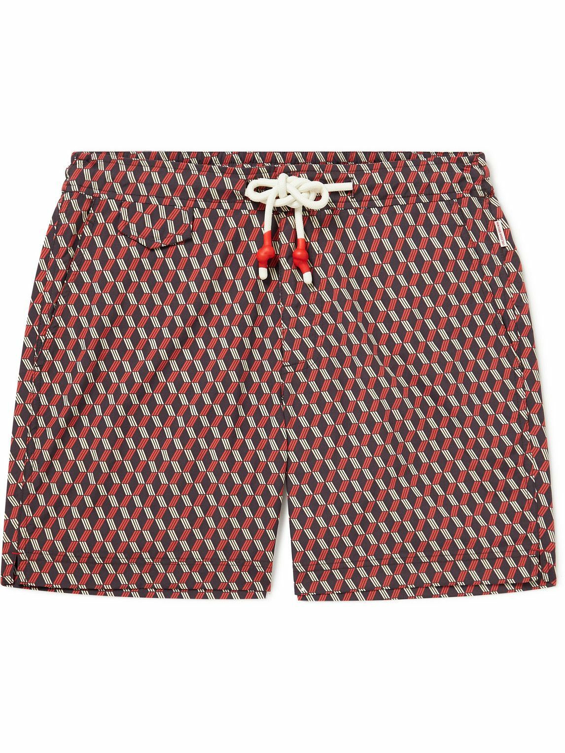 Orlebar Brown - Standard Bowline Swim Shorts - Red Orlebar Brown