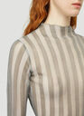 Seismic Ribbed Top in Grey