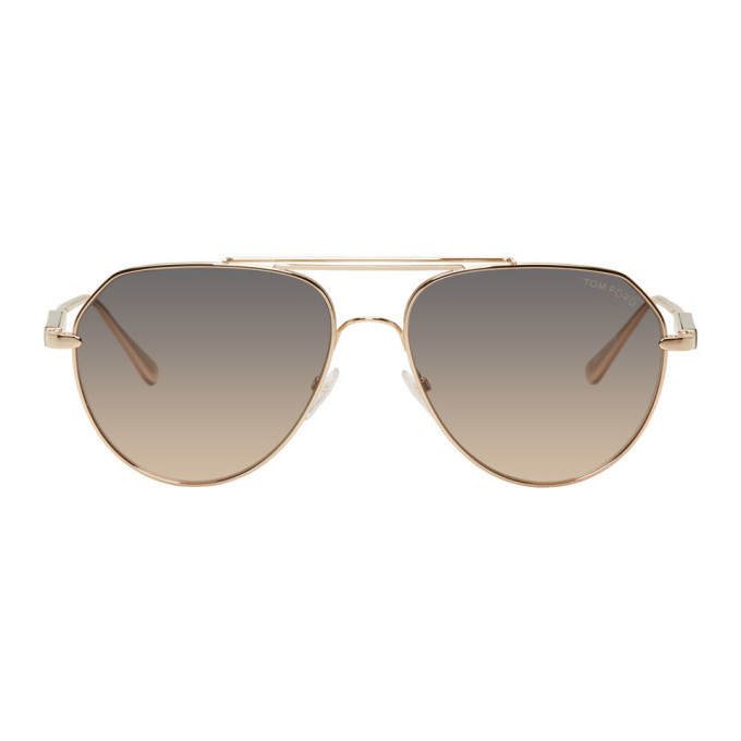 Tom Ford Gold Andes Sunglasses TOM FORD