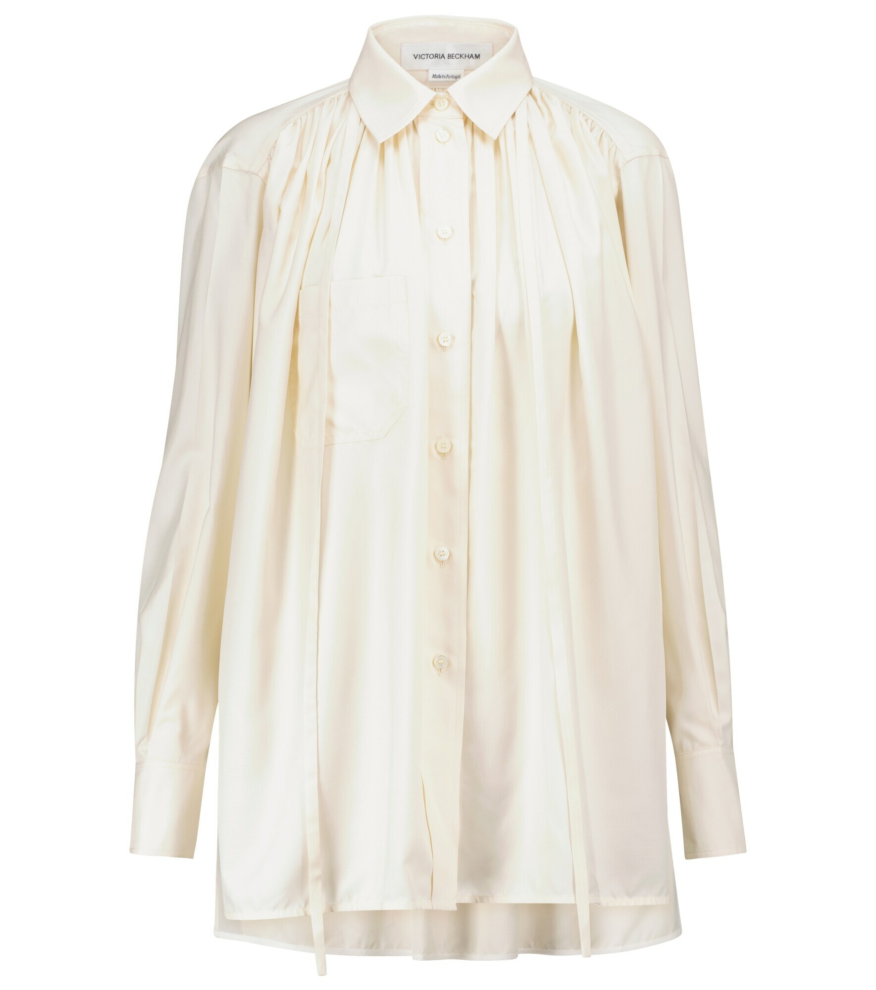 Victoria Beckham - Gathered silk blouse Victoria Beckham