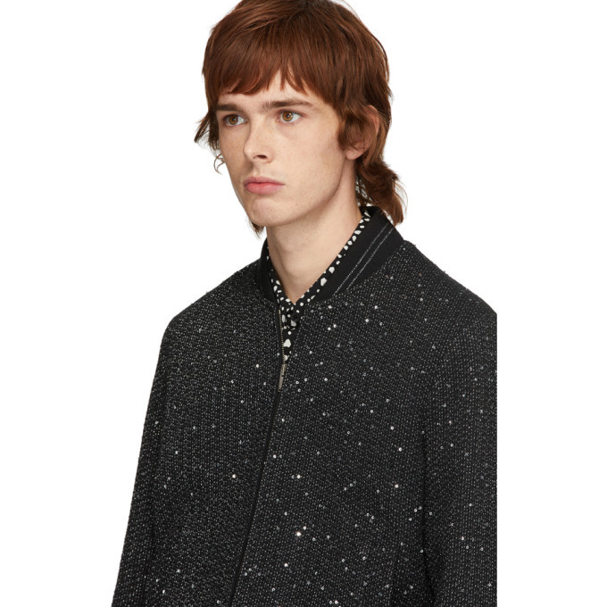 saint laurent teddy tweed jacket