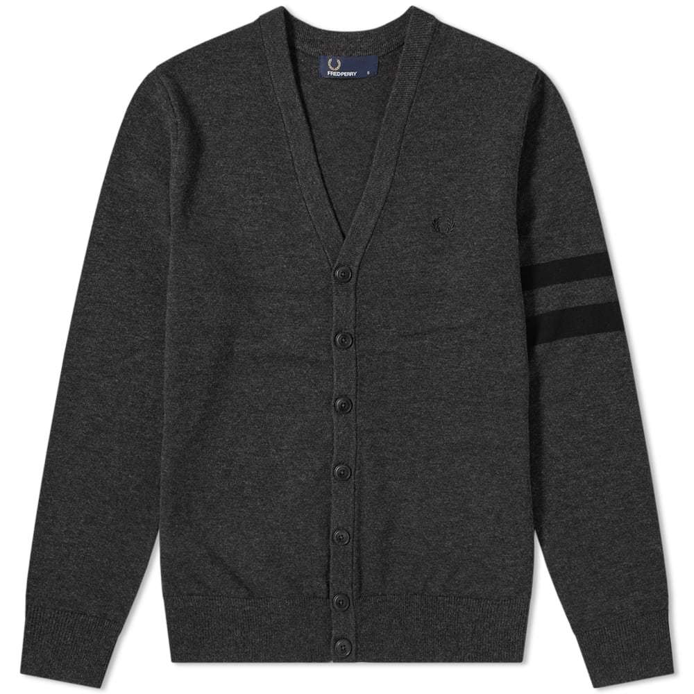 Fred Perry Tipped Sleeve Cardigan Fred Perry