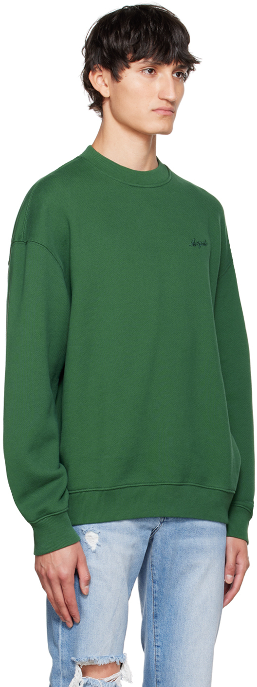 Axel Arigato Green Embroidered Sweatshirt Axel Arigato