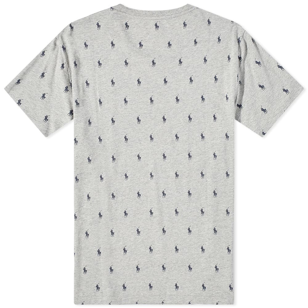 Polo Ralph Lauren Men's All Over Pony Sleepwear T-Shirt in Andover Heather  Polo Ralph Lauren