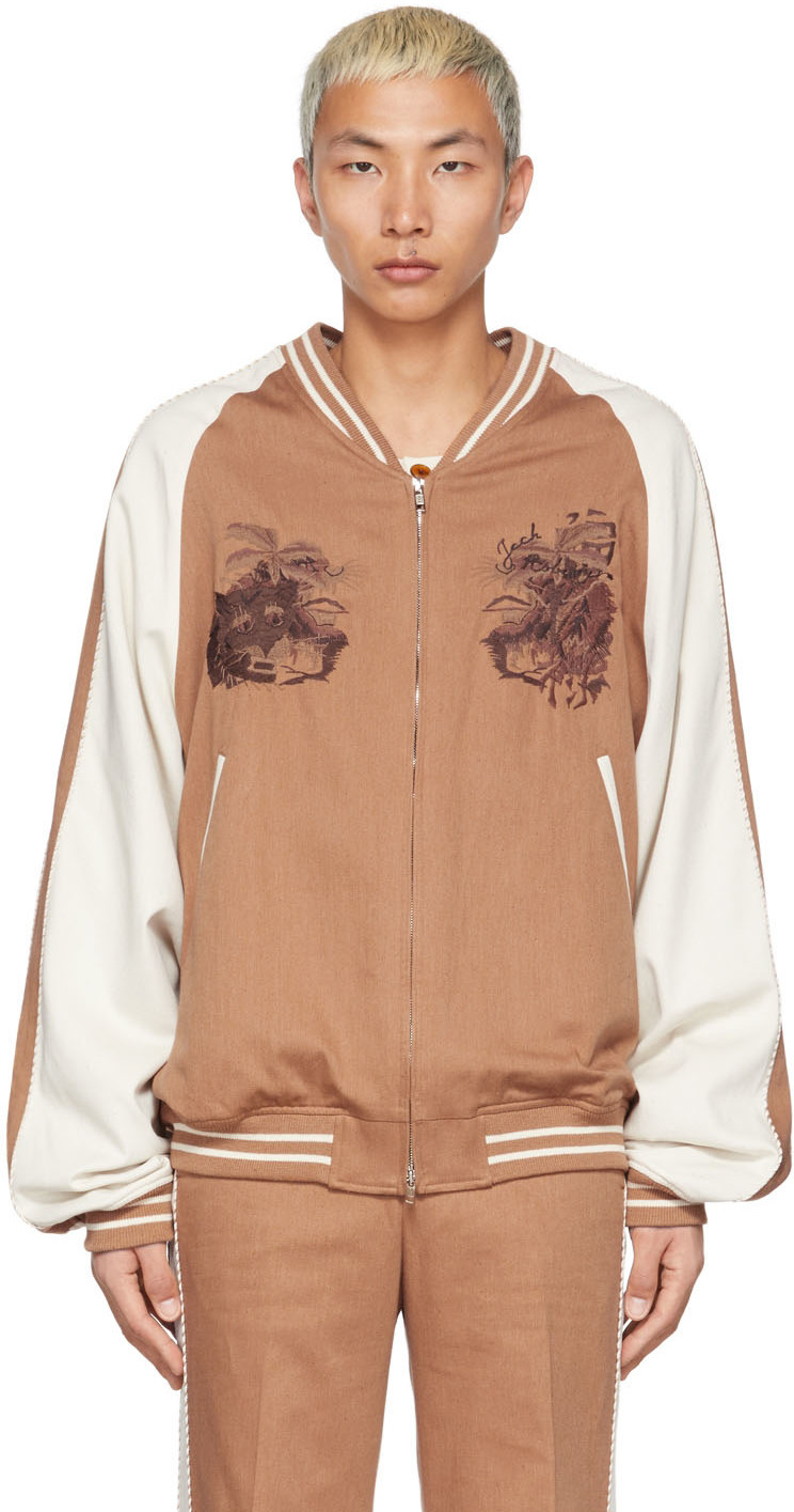 Doublet Brown Organic Chaos Souvenir Jacket Doublet