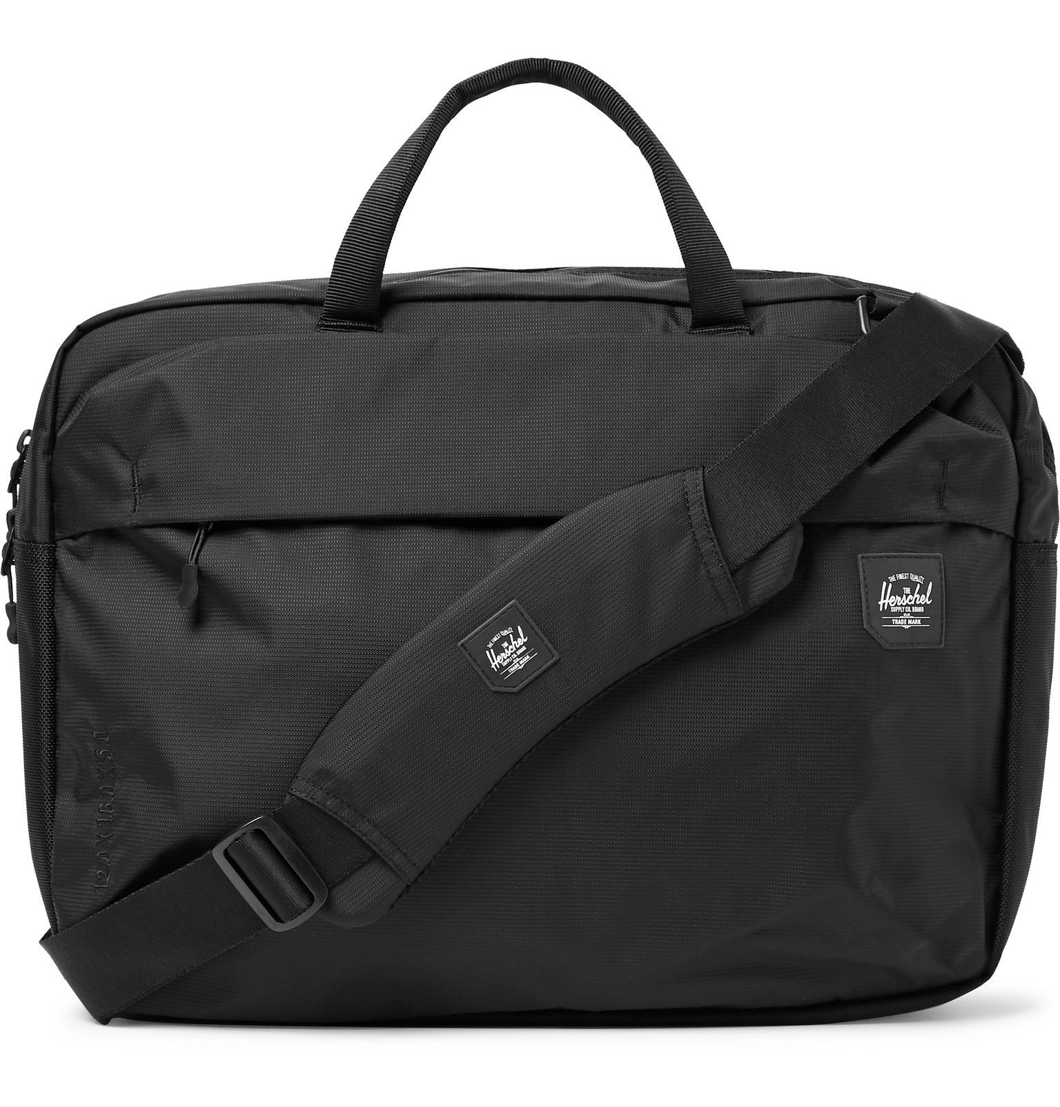 Herschel Supply Co Britannia Trail DobbyNylon Messenger Bag Black