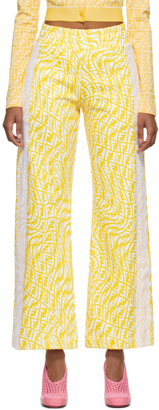 fendi yellow pants