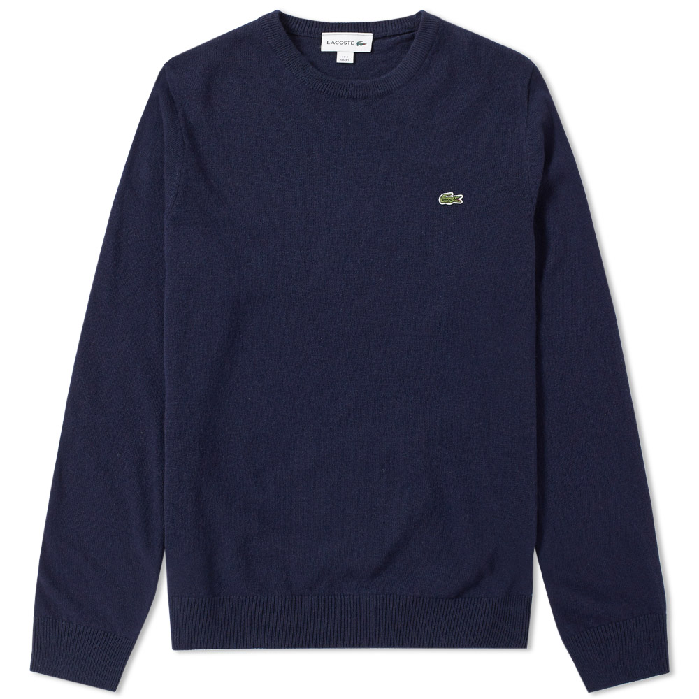 Lacoste Classic Lambswool Crew Knit Lacoste