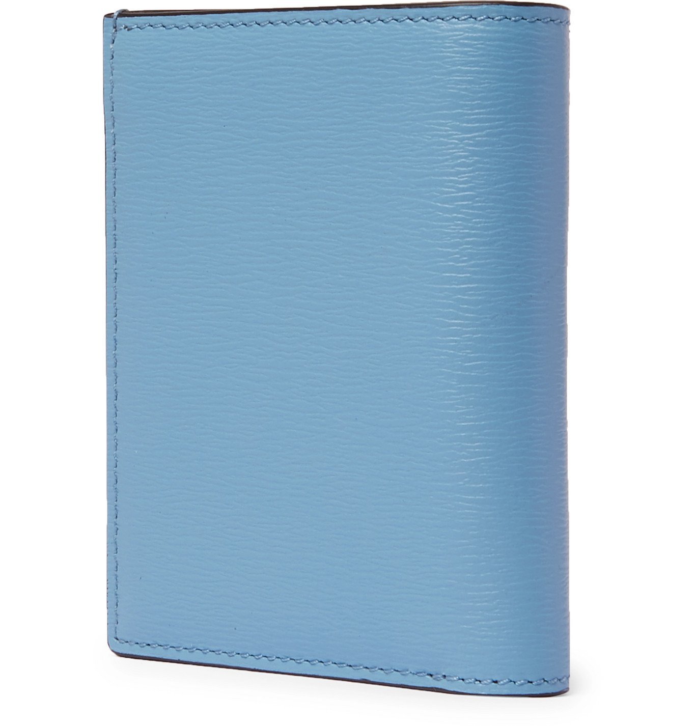 TOM FORD - Textured-Leather Bifold Cardholder - Blue TOM FORD