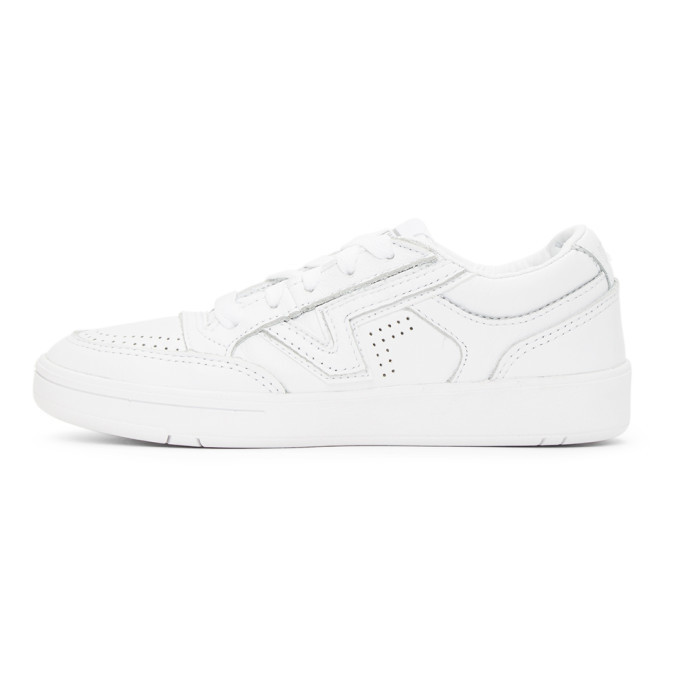 Vans White Leather Lowland CC Sneakers Vans