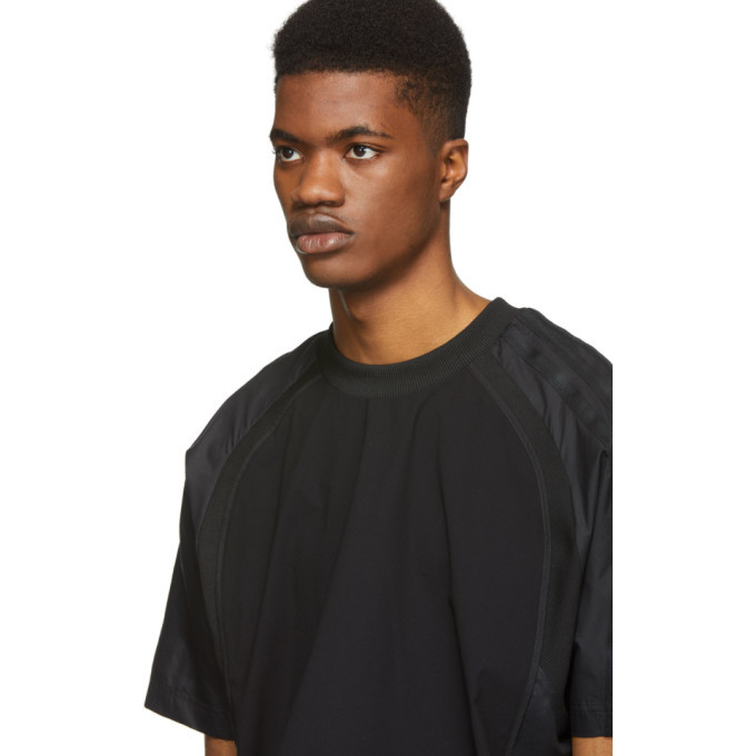 Y-3 Black Nylon T-Shirt Y-3