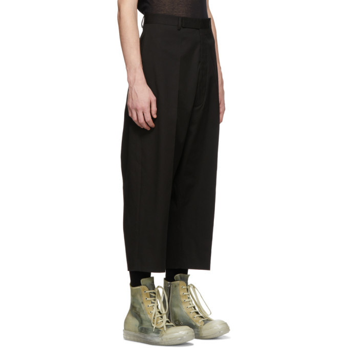 Rick Owens Black Karloff Cropped 
