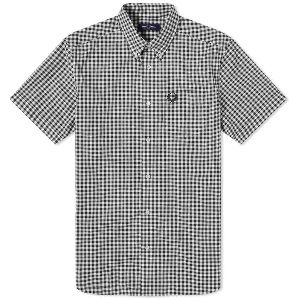 Fred Perry Gingham Sleeve Shirt Perry