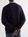 Polo Ralph Lauren - Logo-Embroidered Striped Cotton Sweater - Blue