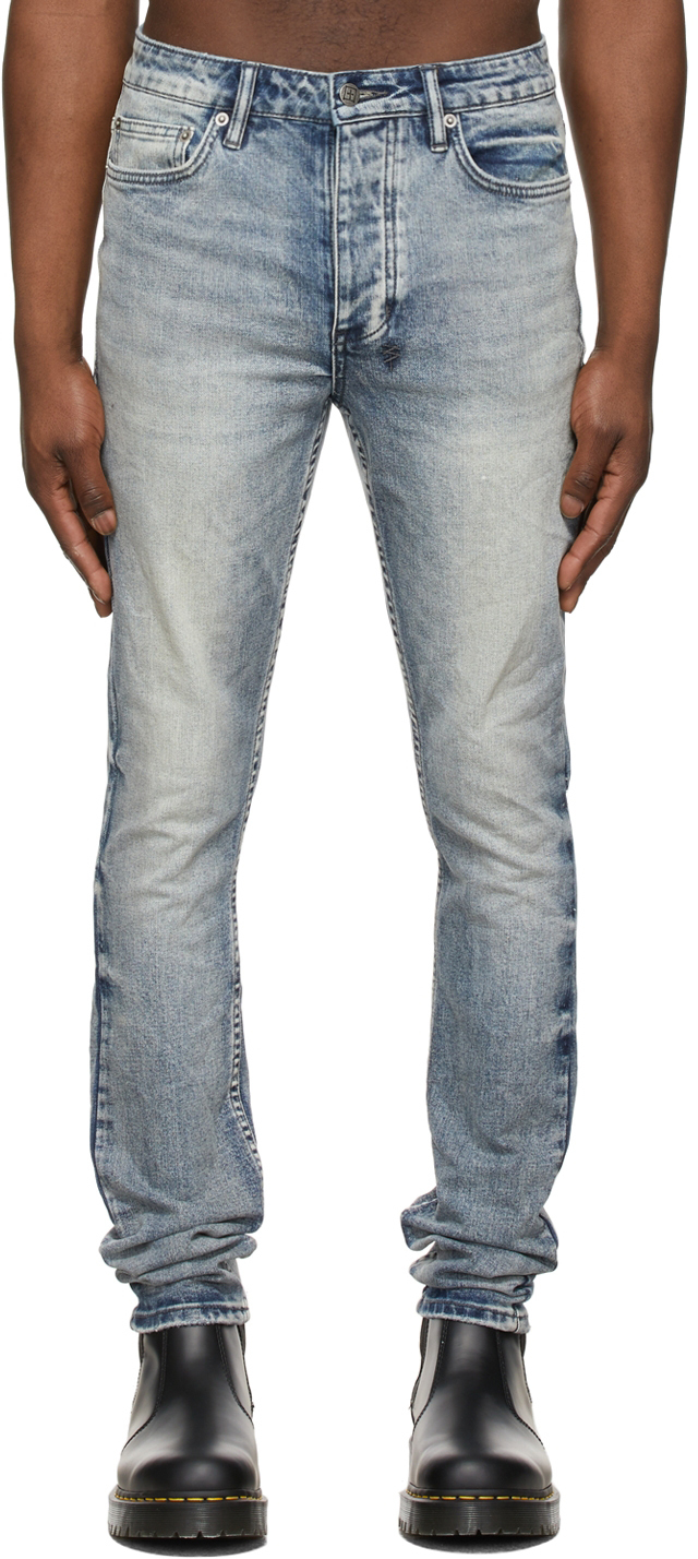 Ksubi Blue Chitch Half Way Jeans Ksubi