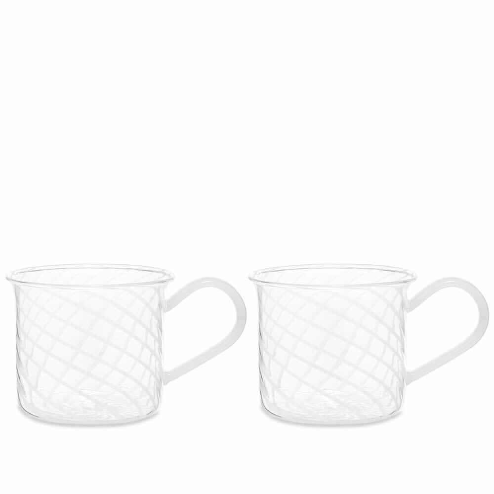 HAY Borosilicate Cup Set Of 2 in Clear HAY