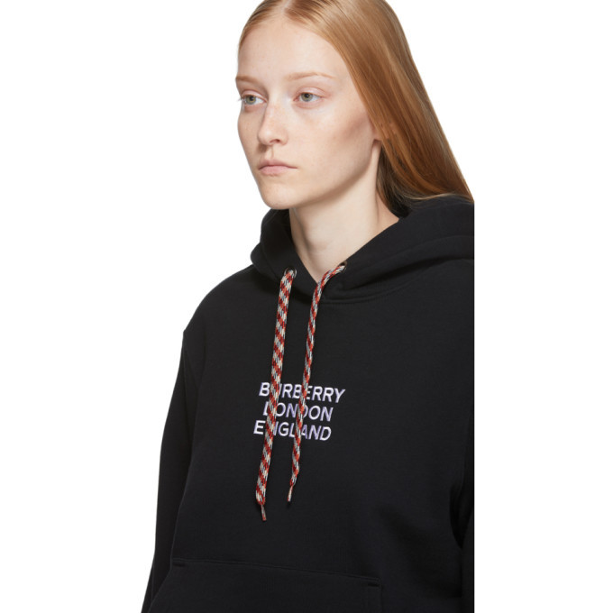 burberry poulter logo hoodie