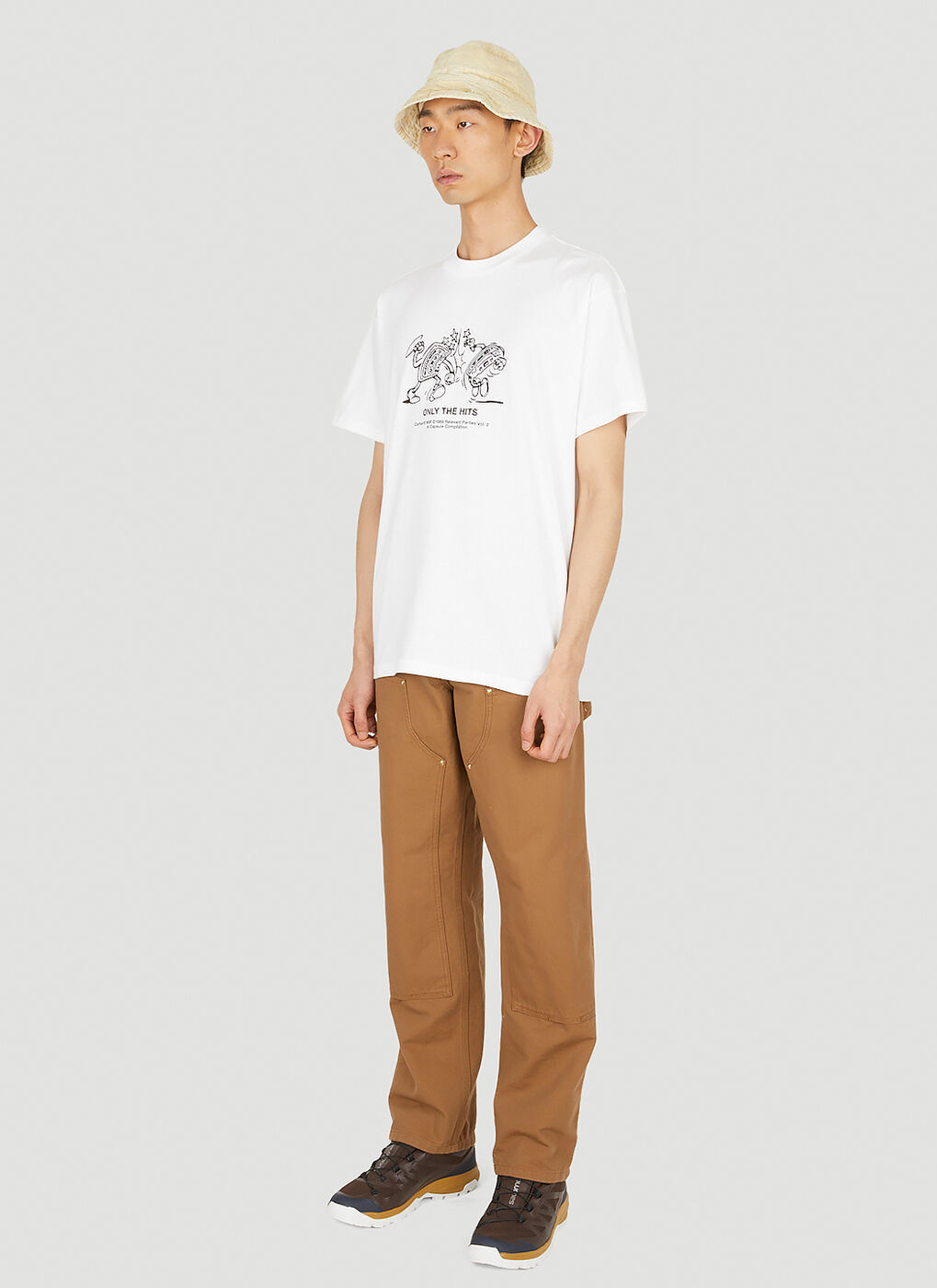 x Relevant Parties Vol. 2 T-Shirt in White Carhartt WIP