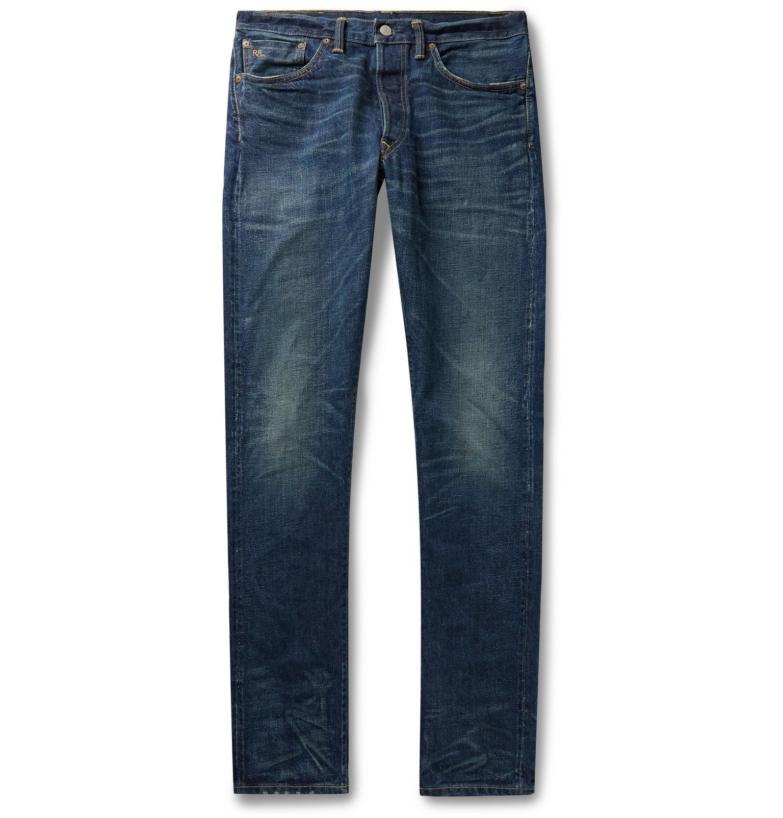 RRL - Slim-Fit Selvedge Denim Jeans - Blue RRL