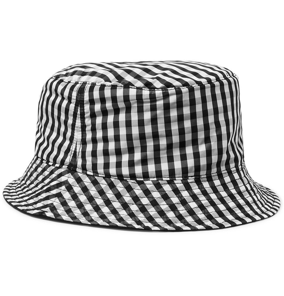 gingham bucket hat