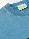 Aries - No Problemo Acid-Washed Cotton-Jersey Sweatshirt - Blue