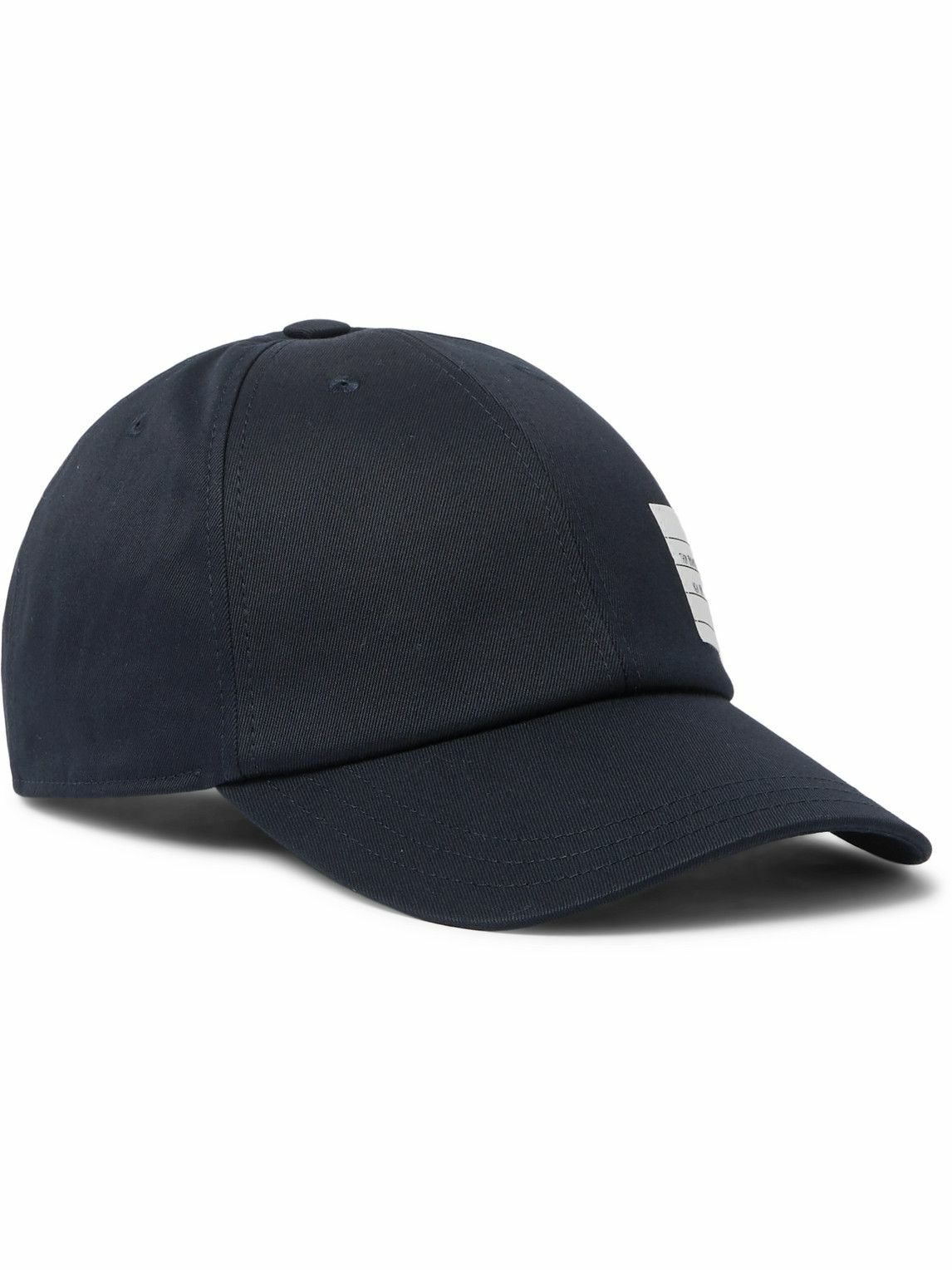 Thom Browne - Logo-Appliquéd Cotton-Twill Baseball Cap - Blue Thom Browne