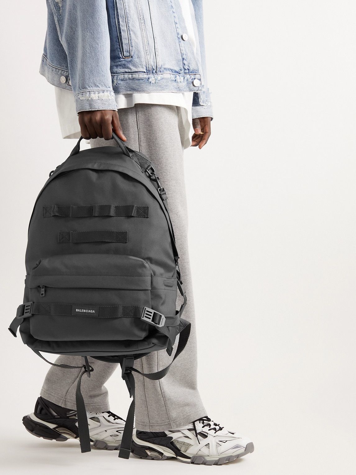 Recycled Nylon Backpack Balenciaga
