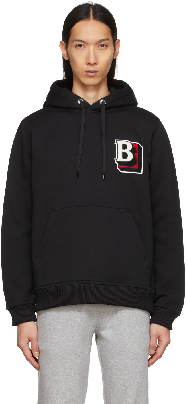 Photo: Burberry Black Letter Graphic Hoodie