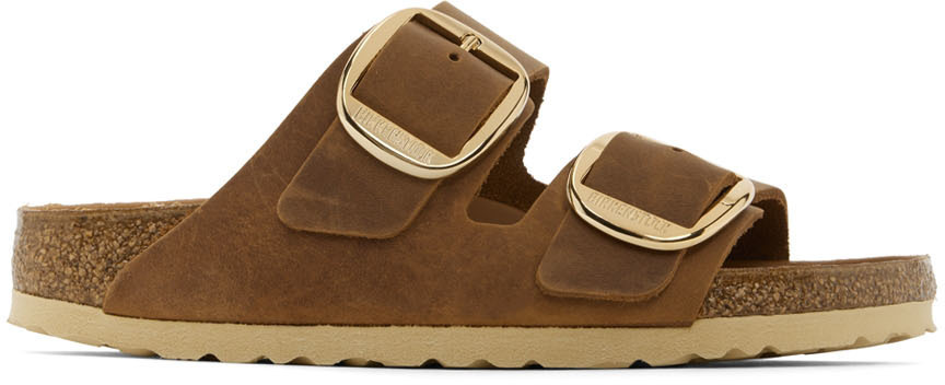 Birkenstock Brown Arizona Big Buckle Sandals Birkenstock