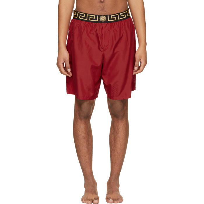 versace medusa swim shorts