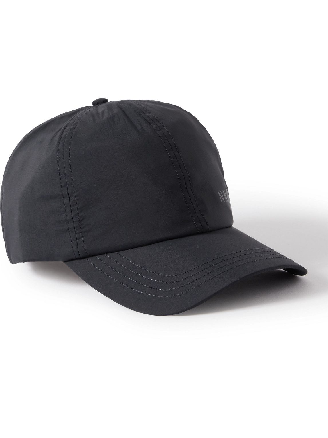 NN07 - Logo-Print Padded Shell Baseball Cap NN07