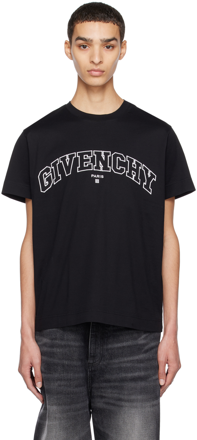 Photo: Givenchy Black College T-Shirt
