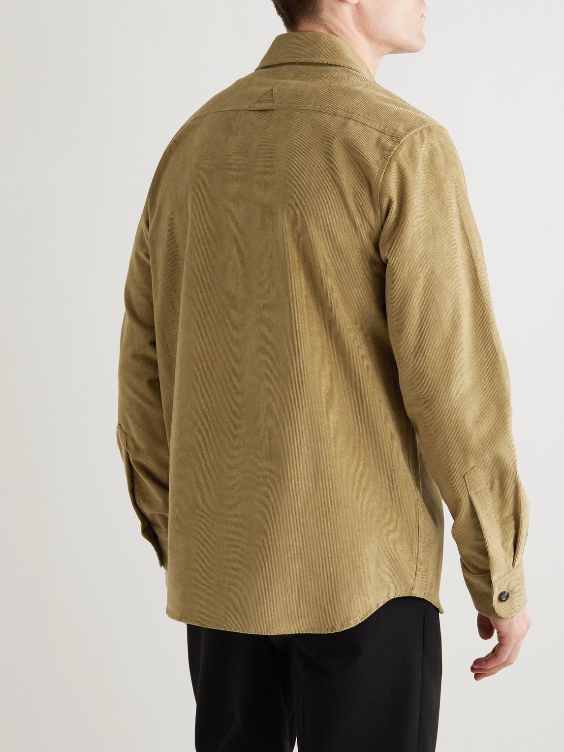 Private White V.C. - Cotton-Corduroy Overshirt - Brown Private White V.C.