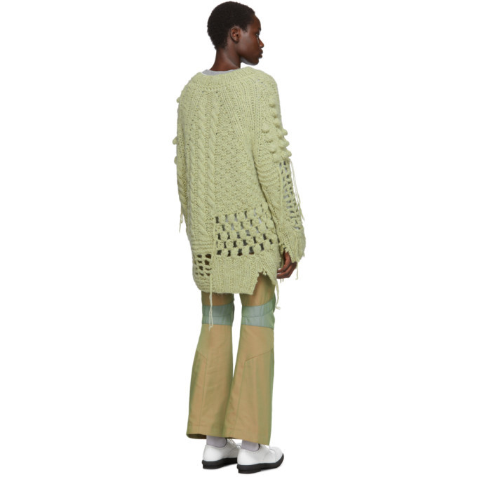 abstract knit jumper