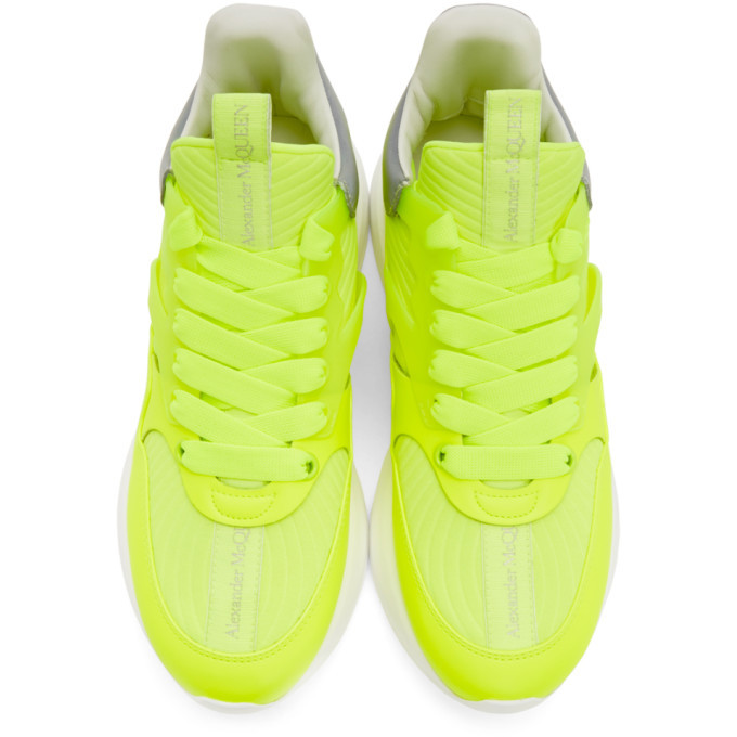 Alexander McQueen Yellow Leather Sneakers Alexander McQueen
