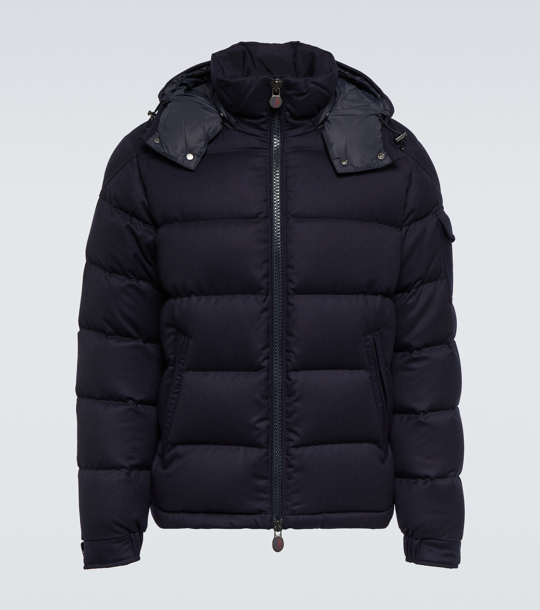 Moncler - Montgenevre wool flannel down jacket Moncler